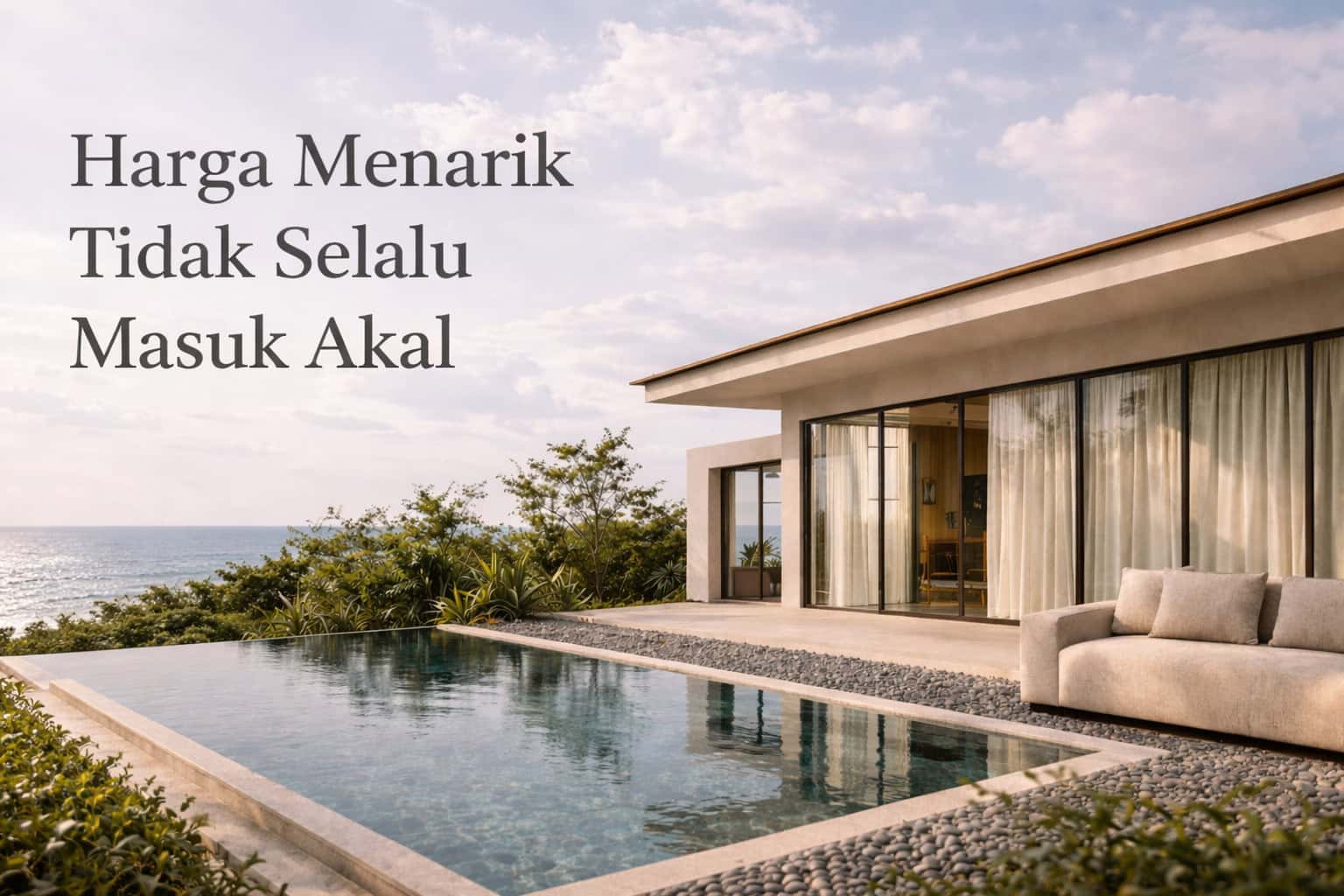 Harga Menarik Tidak Selalu Masuk Akal