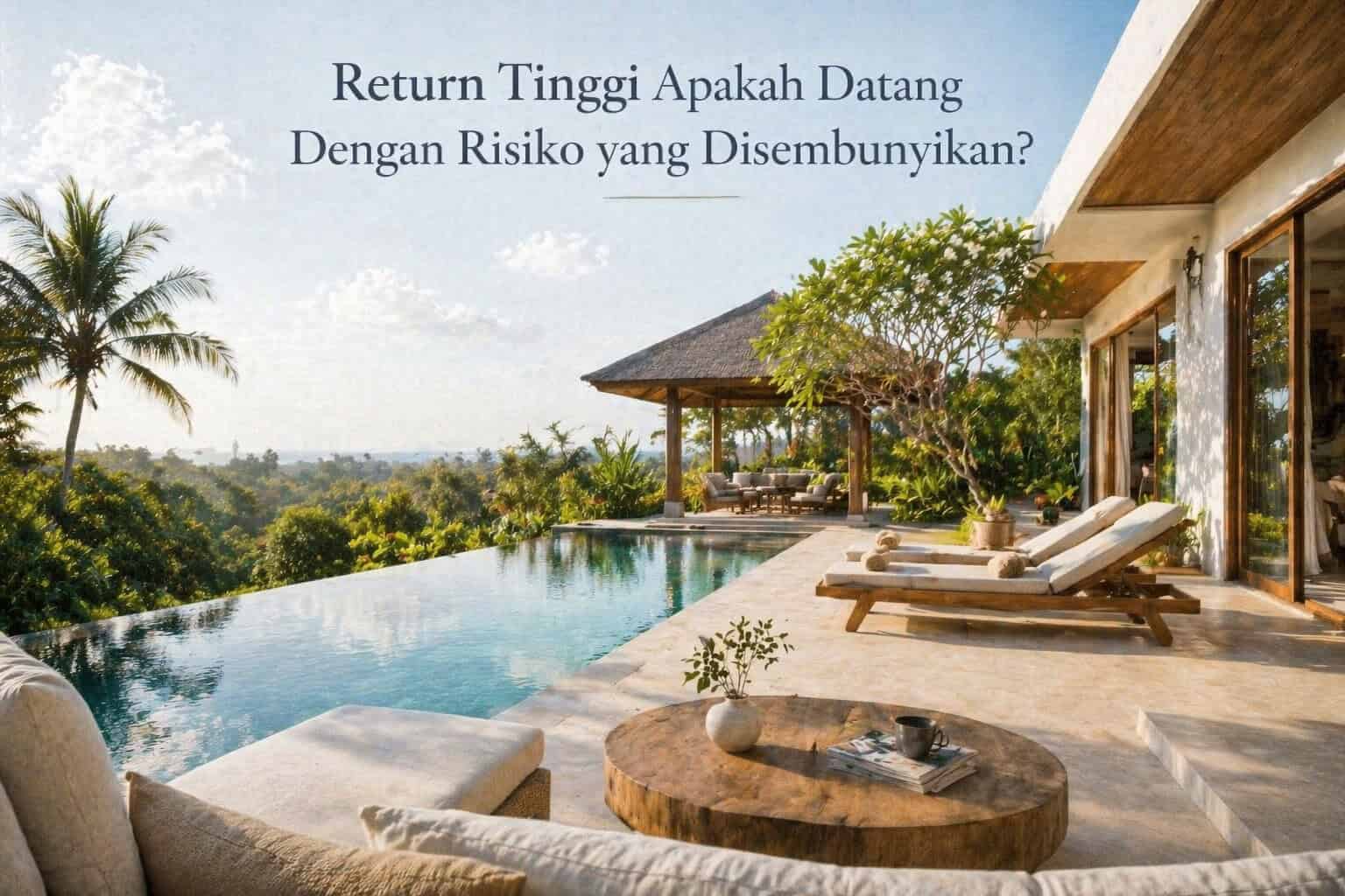 Return Tinggi Apakah Datang Dengan Risiko yang Disembunyikan?
